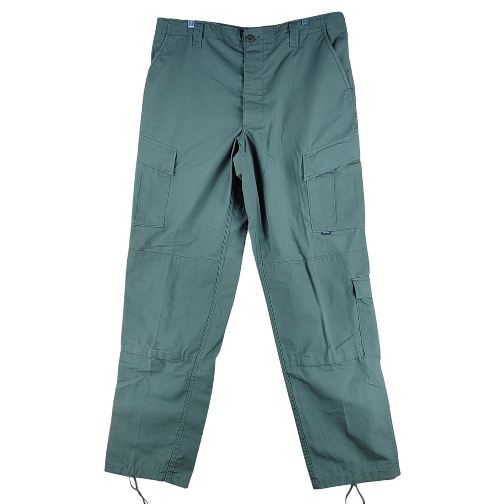 TRU-SPEC Tactical Response Uniform Pants Mens 35-39 Mens L Green Cargo Ripstop